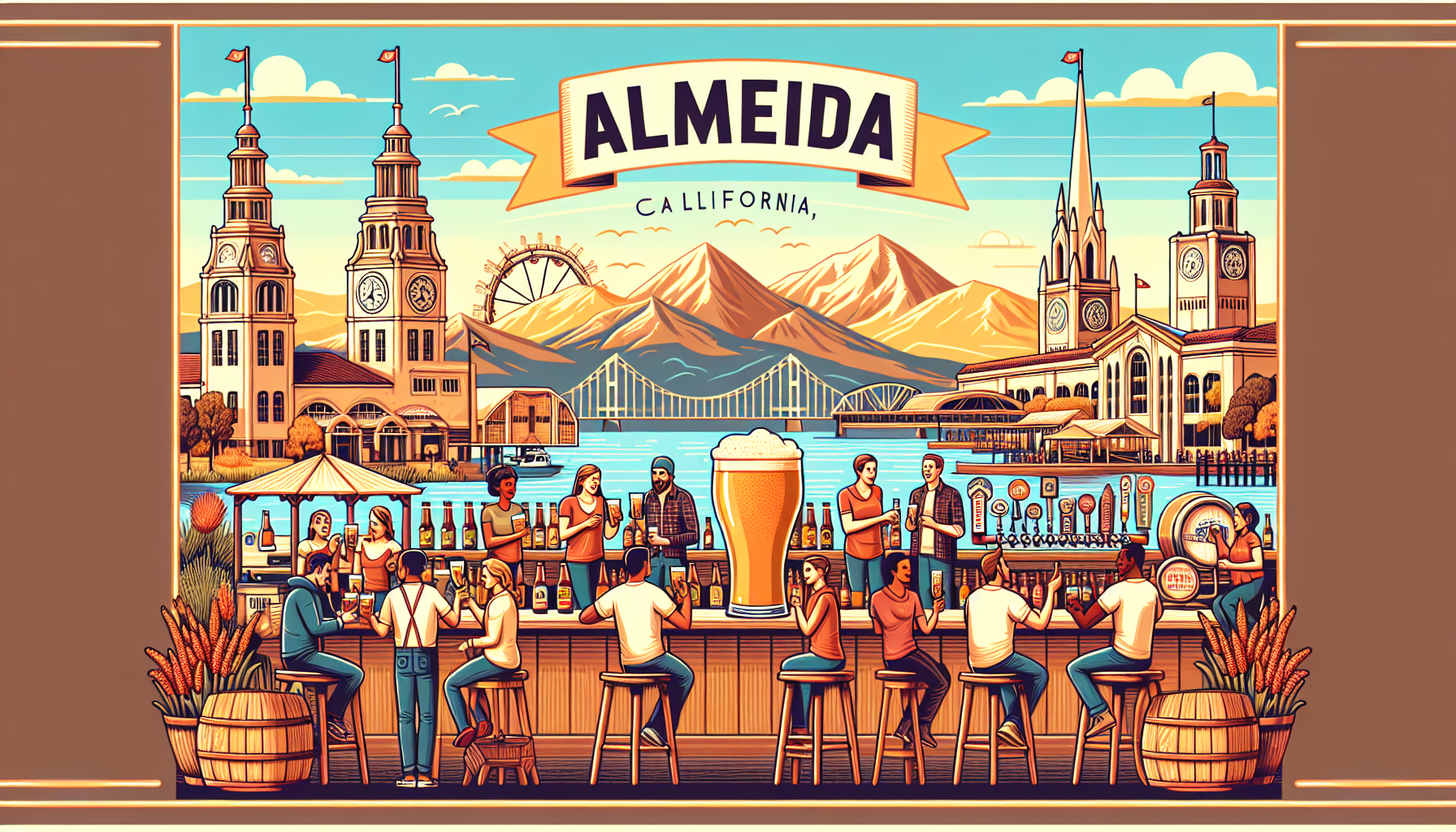 Alameda, California beer scene