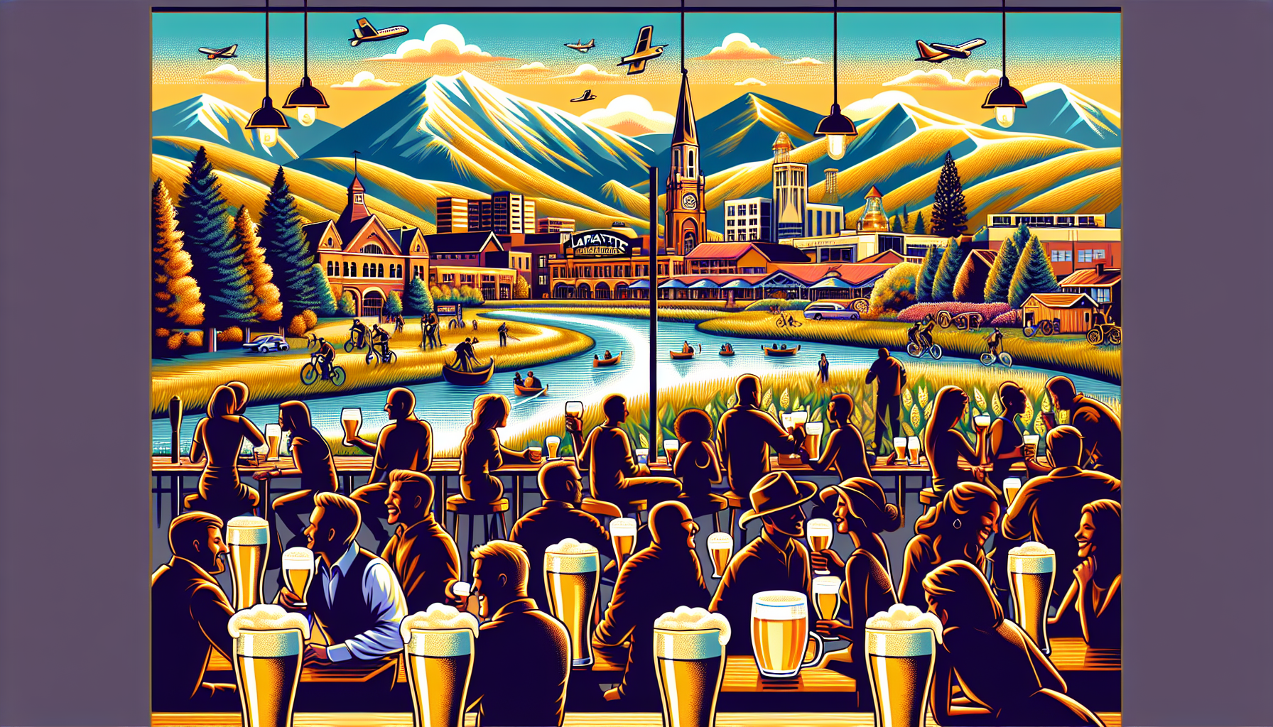 Lafayette, Colorado beer scene