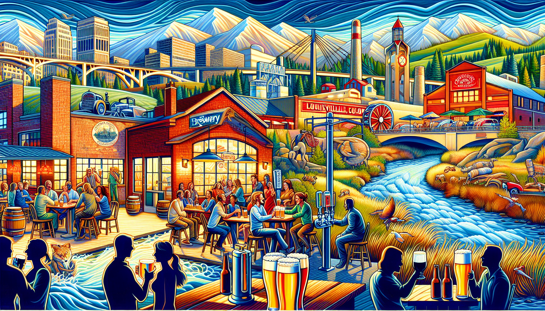 Louisville, Colorado beer scene